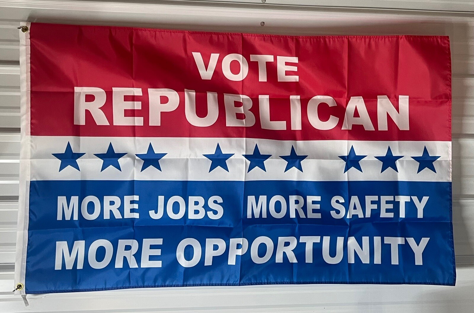 Republican Flag FREE USA SHIP Vote Republican America Desantis TrumpUSA Sign 3x5