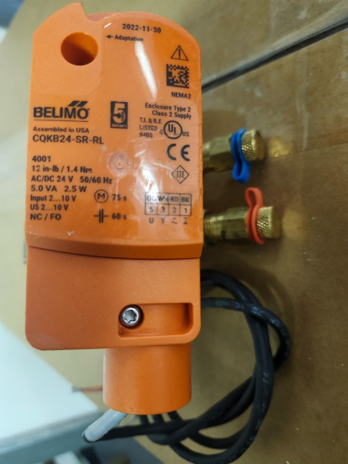 Belimo Z2075OPT - G + CQKB24-SR-RL