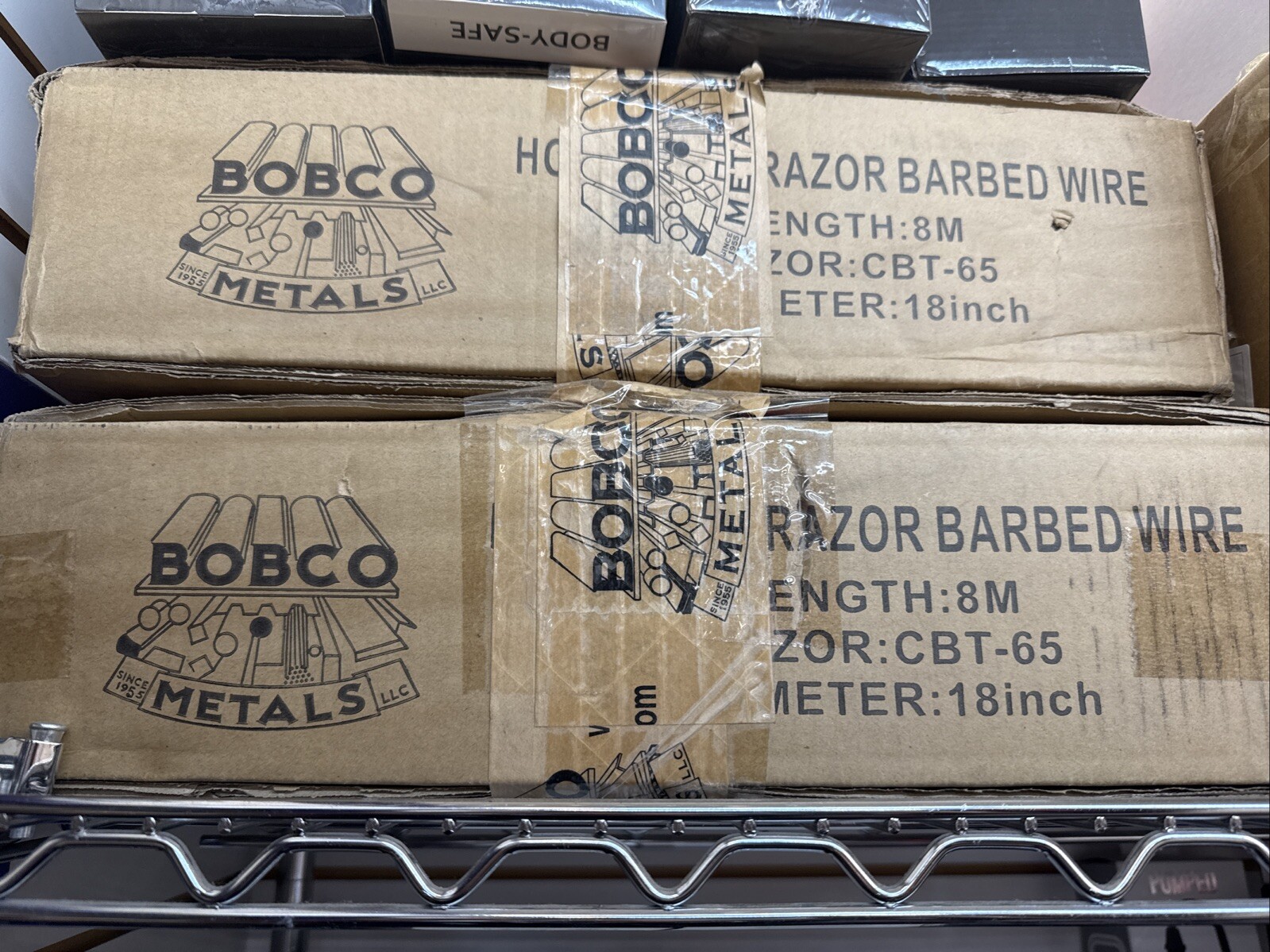 Razor Wire Razor Barbed Wire Galvanized Steel 18" 1 Coils 50 Ft Per Roll CBT-65