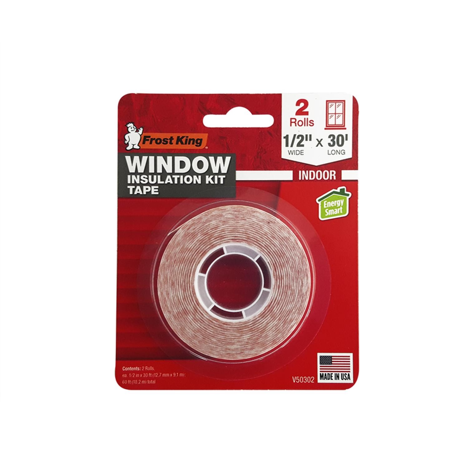 Frost King V50302 Clear Double-Sided Indoor Mounting Tape 1/2 W in. x 30 L ft.