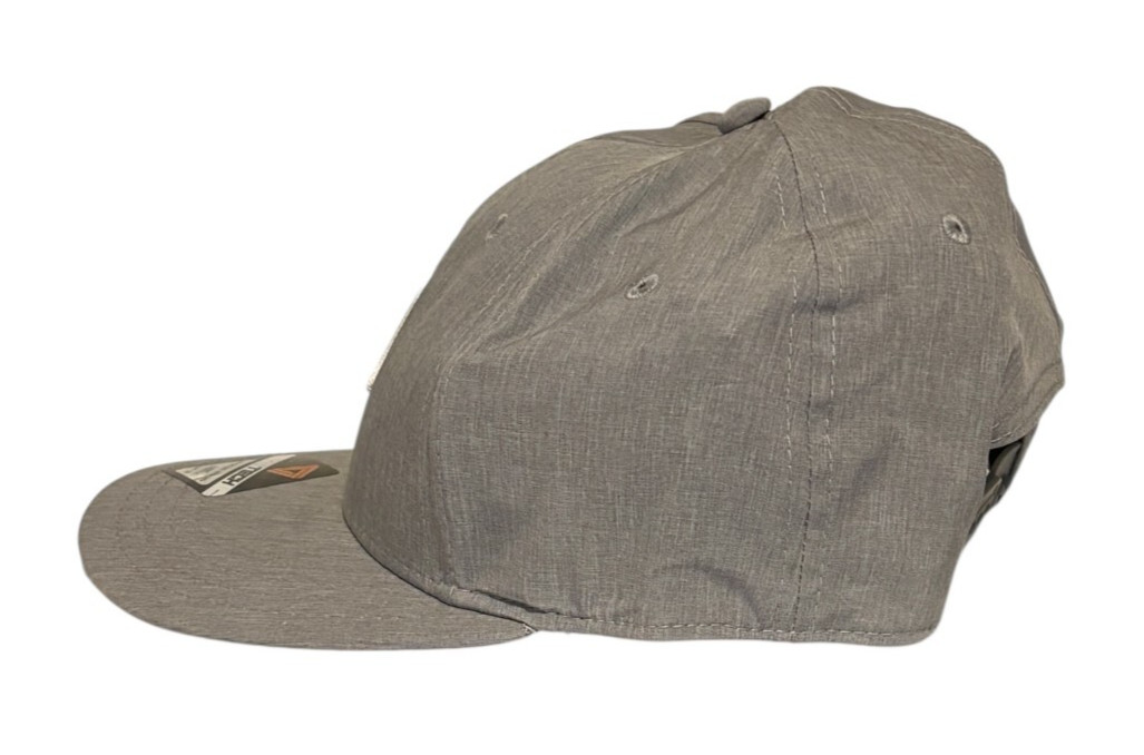 U Suck at Golf Hat TriTech Moisture Wicking Adjustable 4-Way Stretch Lt. Gray