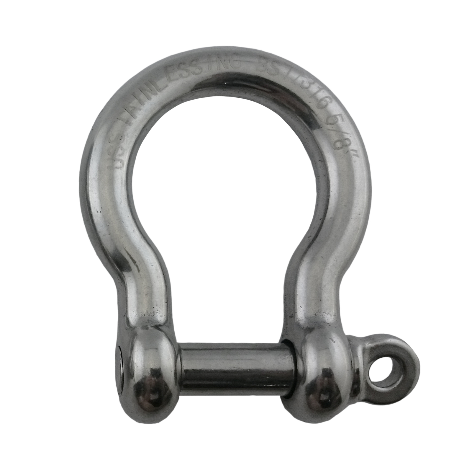 Marine Grade Stainless Steel 316 Bow Shackle (1/2" 13mm Bow Shackle)