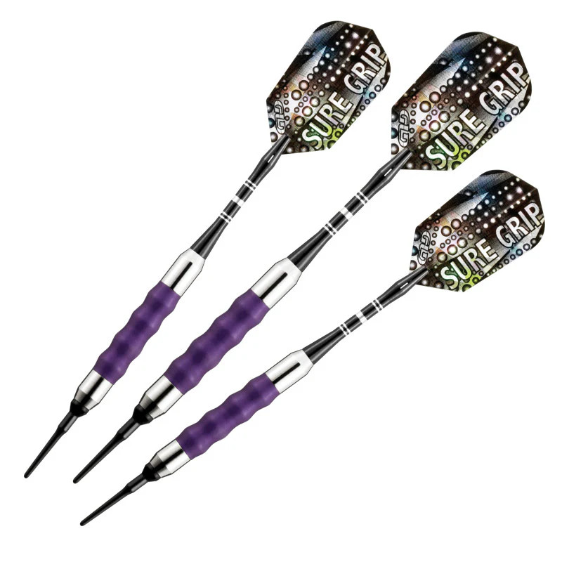 SURE GRIP PURPLE DARTS FROM GLD 16 GRAM NEW SHIPS FREE FLIGHTS FREE 20-0009