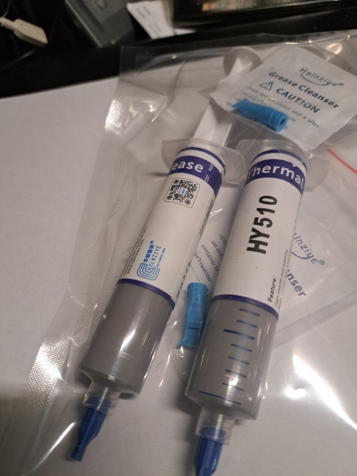 2x30g Hainziye Thermal Grease CPU GPU VGA LED Paste Compound
