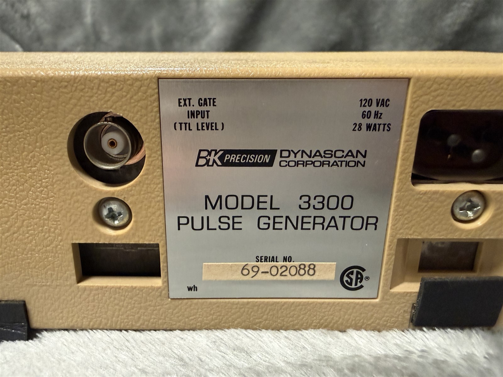 B&K PRECISION 3300 PULSE GENERATOR "AS IS UNTESTED"