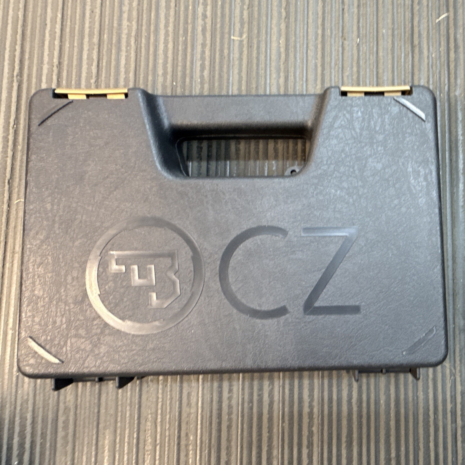 CZ P09 Pistol Case Black Plastic / with back straps and paperwork/No magazine
