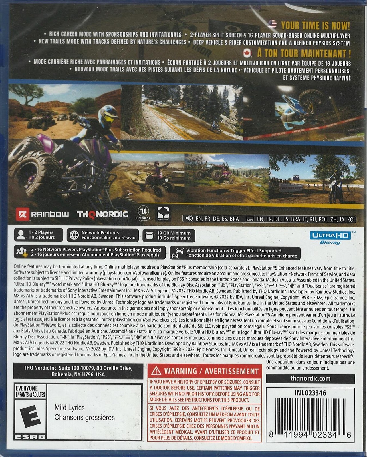 MX vs ATV Legends - PlayStation 5