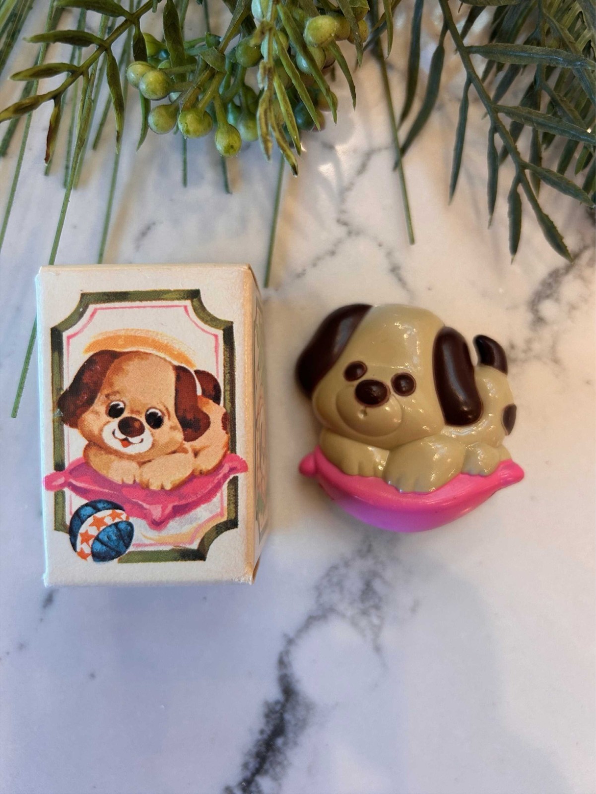 Vintage Avon Fragrance Glace Pin Pal - Puppy Love NEW - EXCELLENT!