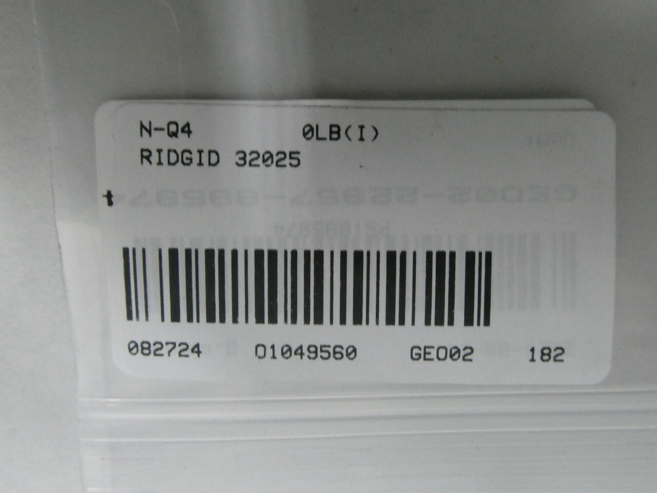 Ridgid 32025 30in Pipe Wrench Strap