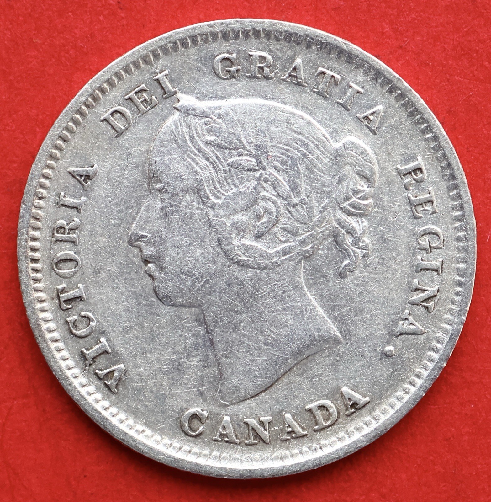 1889 Canada 5 Cents - VF/EF - Lot#11477