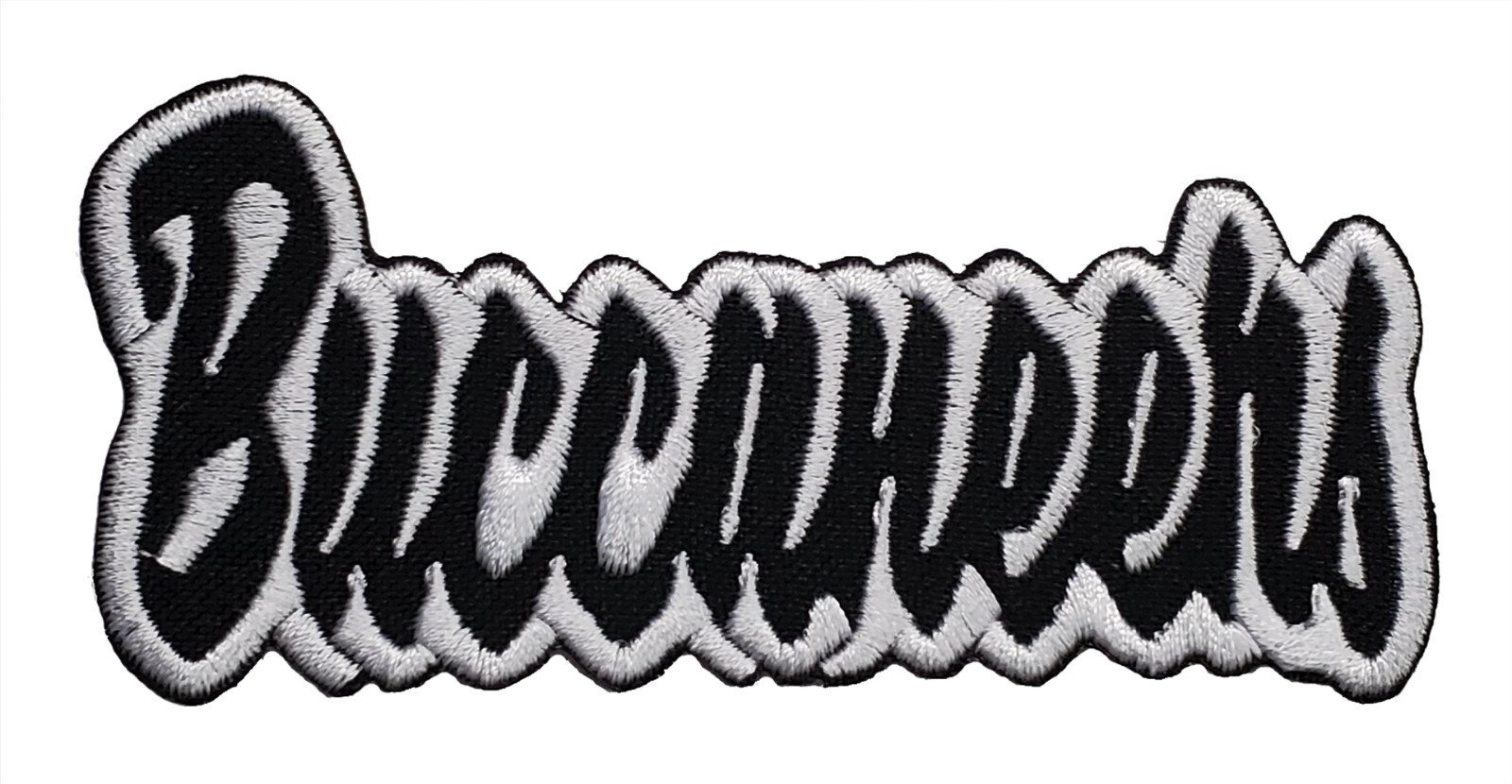 Buccaneers Text Football Embroidered Iron on Patch