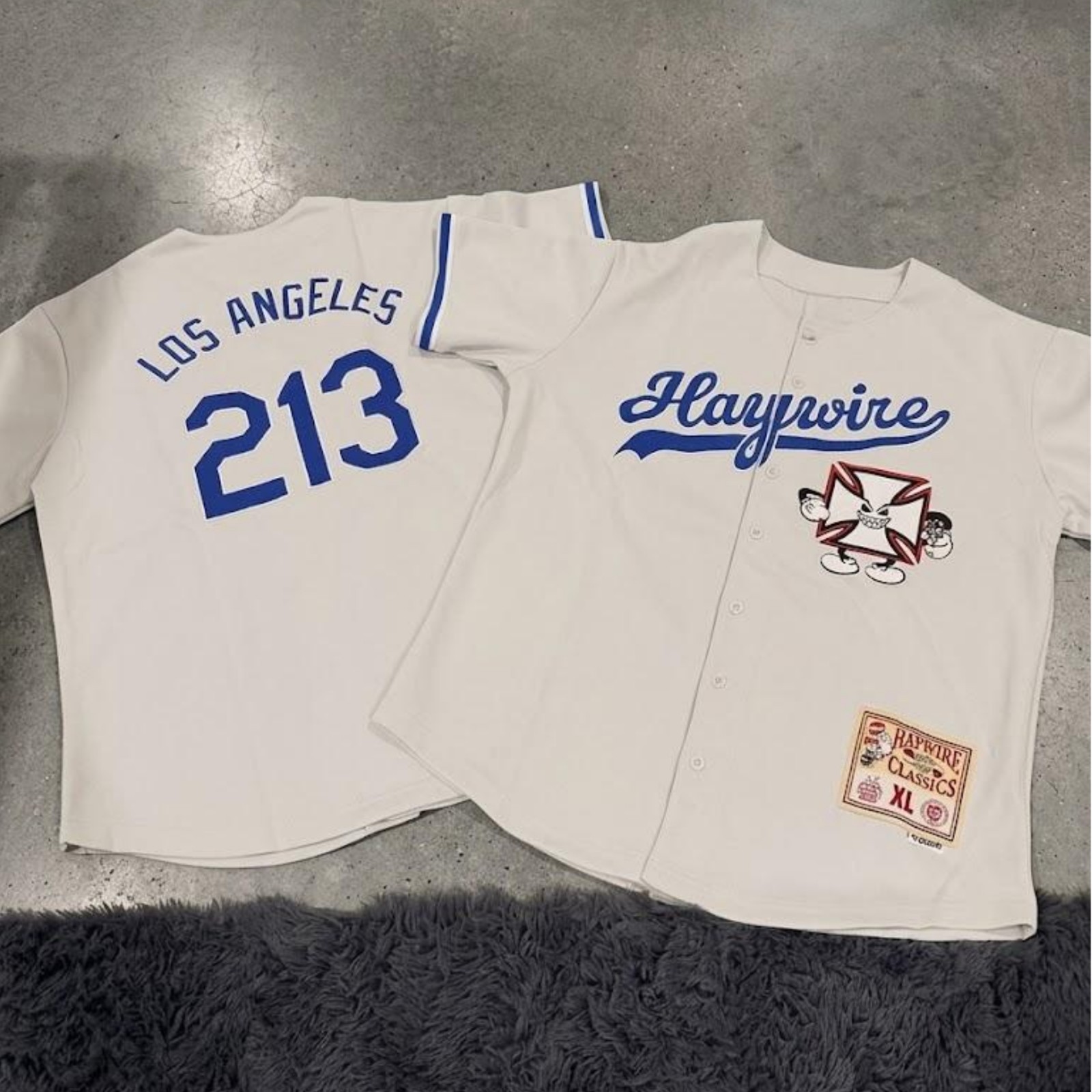 Haywire LOS ANGELES City AT THE BELASCO Jersey INSPIRED