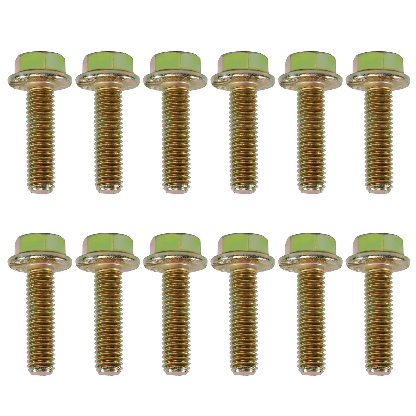 75120 Exhaust Manifold Bolts Hardware Kit Grade 10.9 For Chevy Header Bolts L...