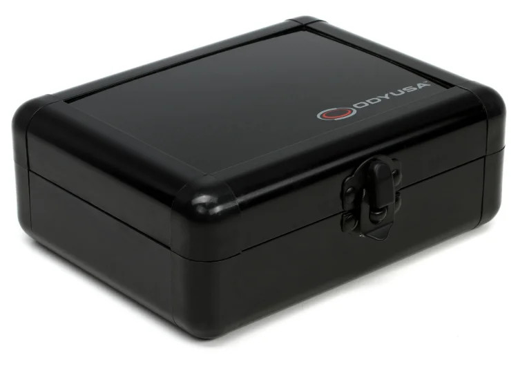 Odyssey KCC2PR2BL Dual Turntable Cartridge Case - Black