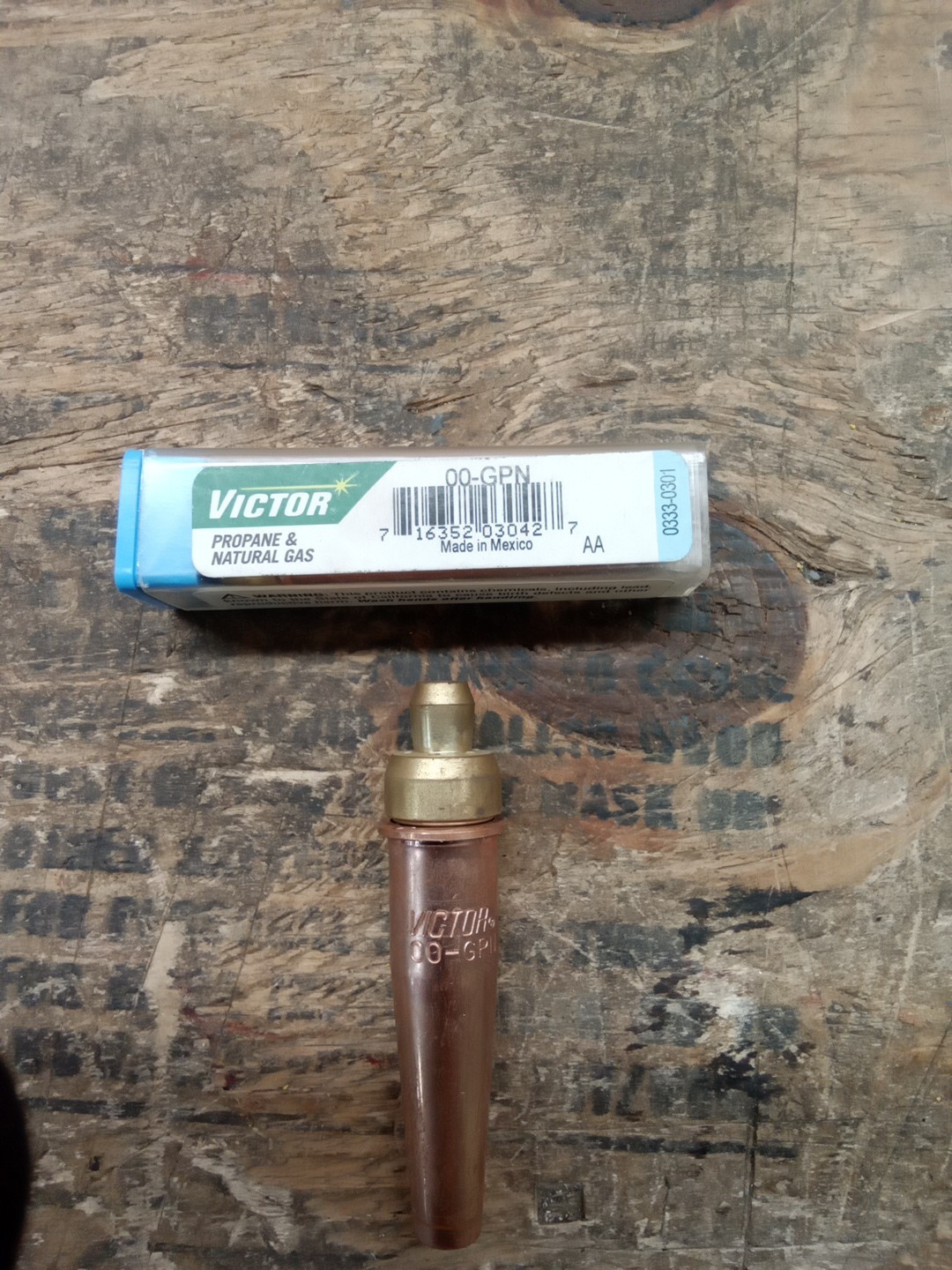 VICTOR 00-GPN Cutting Tip 0333-0301
