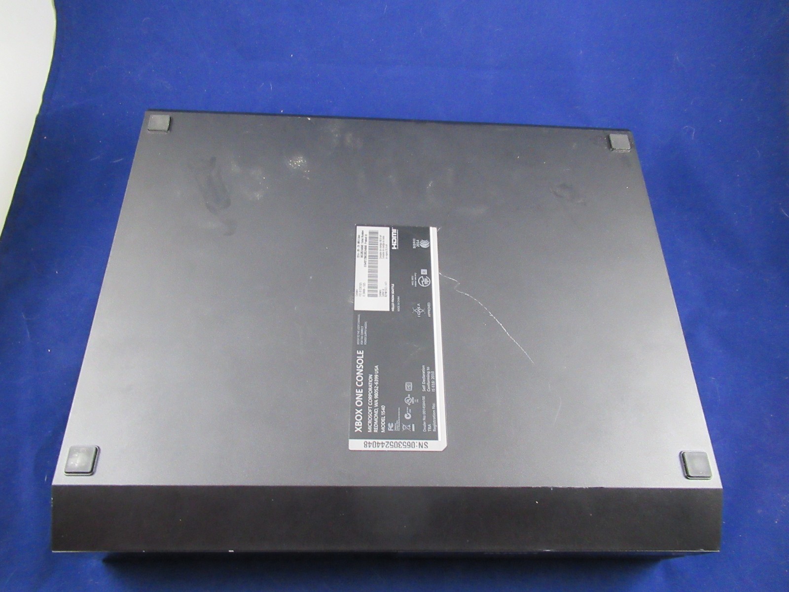 Microsoft Xbox One 500GB Black 1540 Console - Tested & Refurbed /w 2 Controllers
