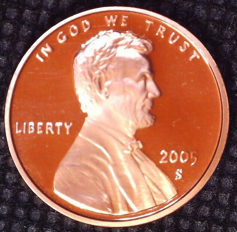 2005-S Lincoln Memorial Cent Proof 1(C) Brilliant Uncirculated