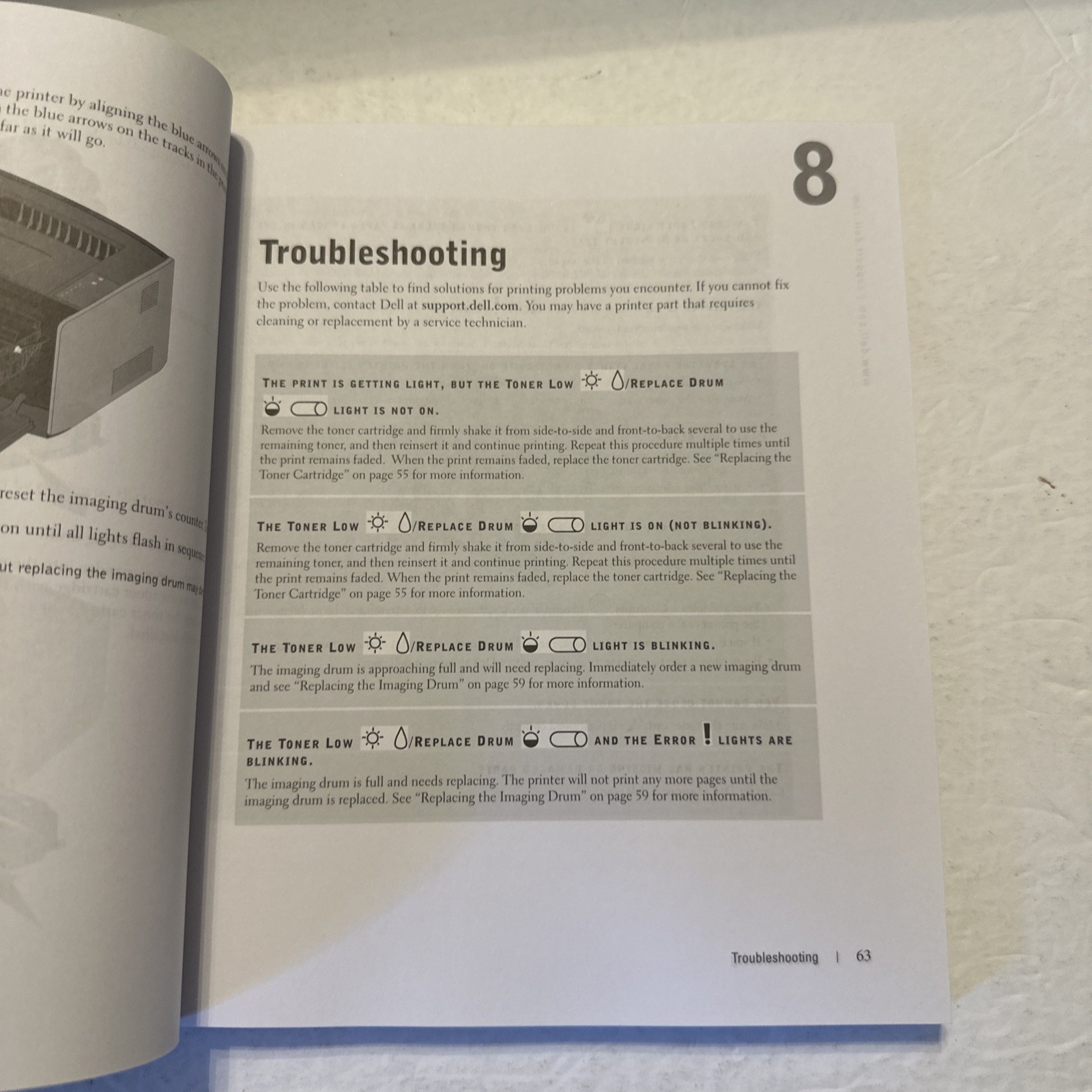 Dell 1710 Laser Printer Owners Manual 2005