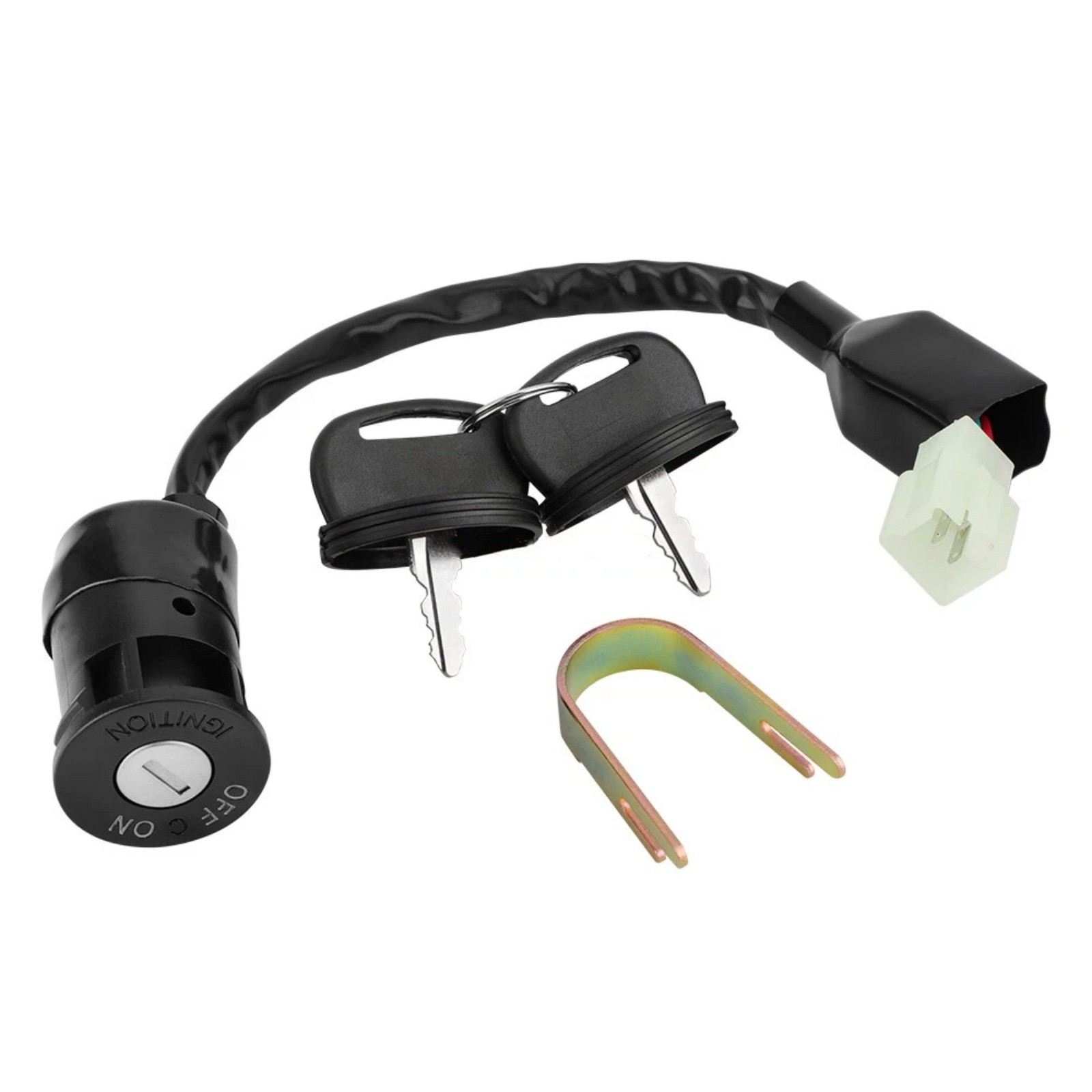 Ignition Key Switch 0453415 For Polaris Predator 90 2003-2006 Model Replacement