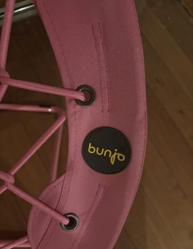 Circular Bunjo Pink Foldable Bungee Chair