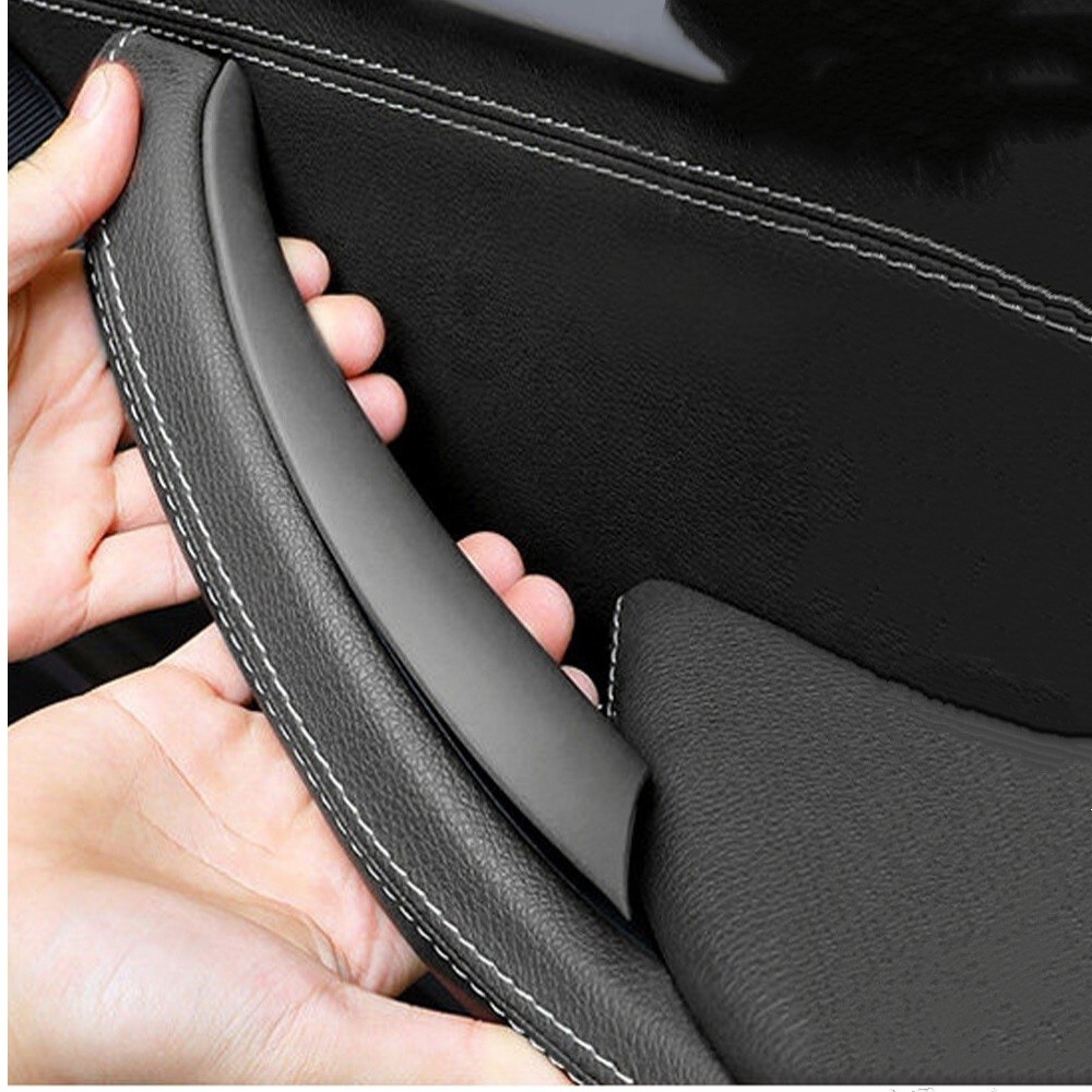 BLACK Right Inner Door Handles Panel Pull Cover For BMW X3 X4 F25 F26 2010-2017