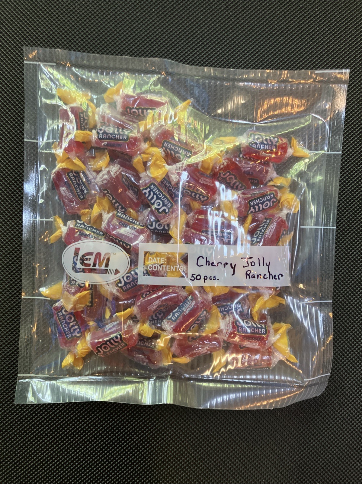 Cherry Jolly Ranchers Candy, 50 Pieces
