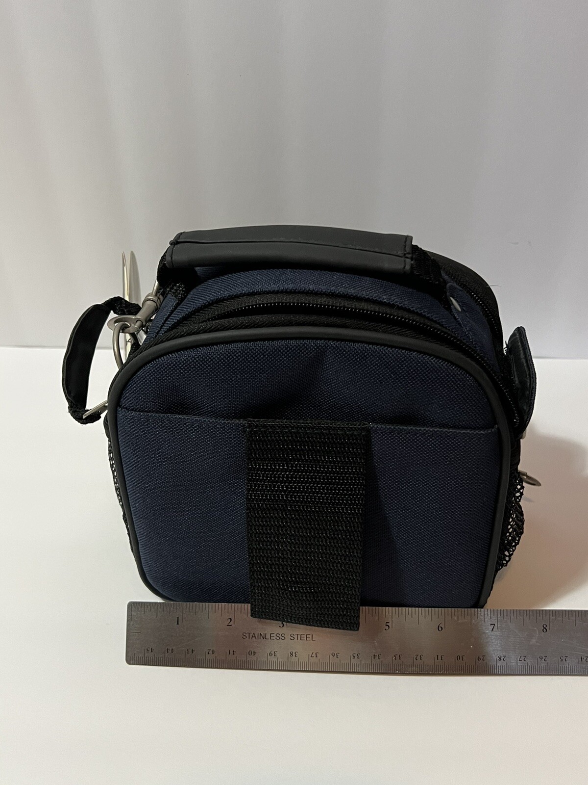 AMBICO Camera/Accessor Bag BC03GA NWT Blue Gray Strap And Belt Loop