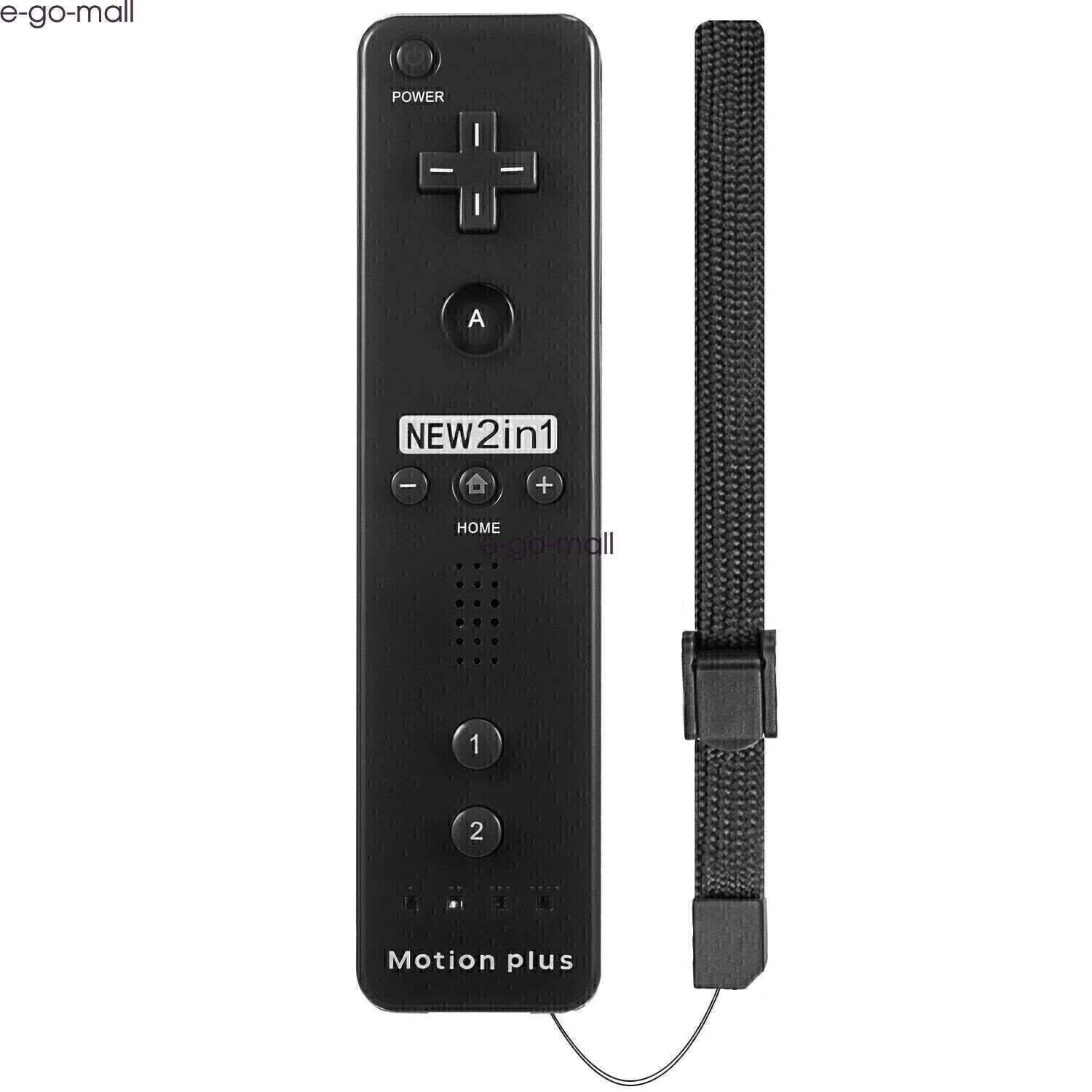Built-in Motion Plus Wii Remote & Nunchuck Controller for Wii Wii U Console