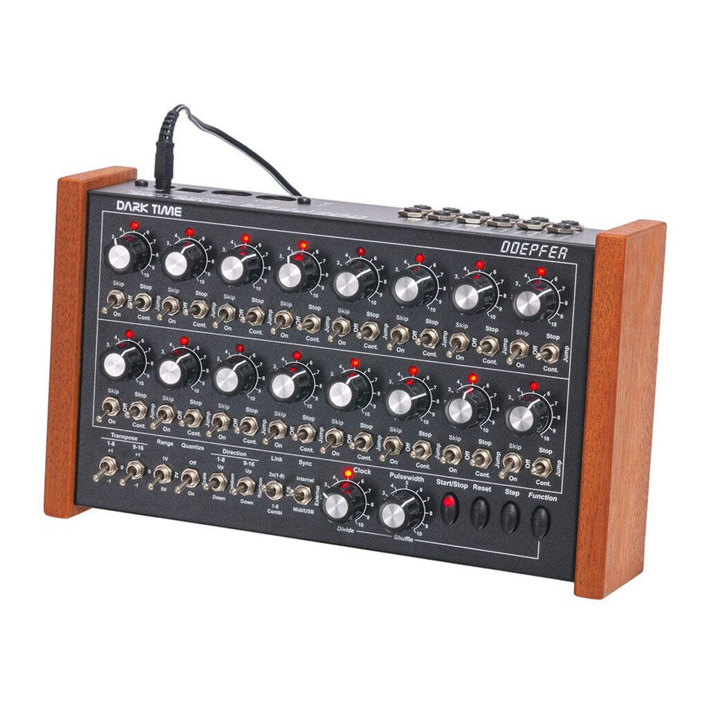 Doepfer Dark Time Red LED Step Sequencer for Modular Synths