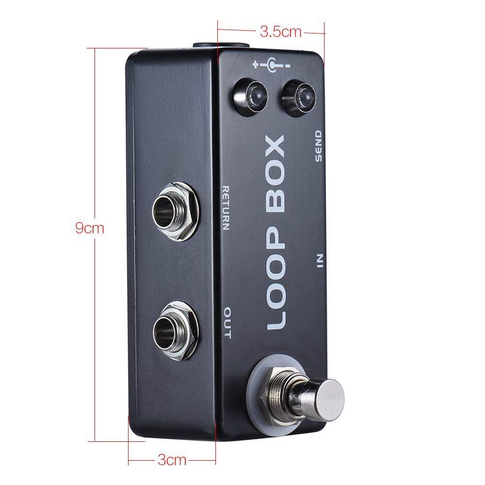 Guitar Pedal Loop Box Switcher Channel Selection True Bypass E6E92800
