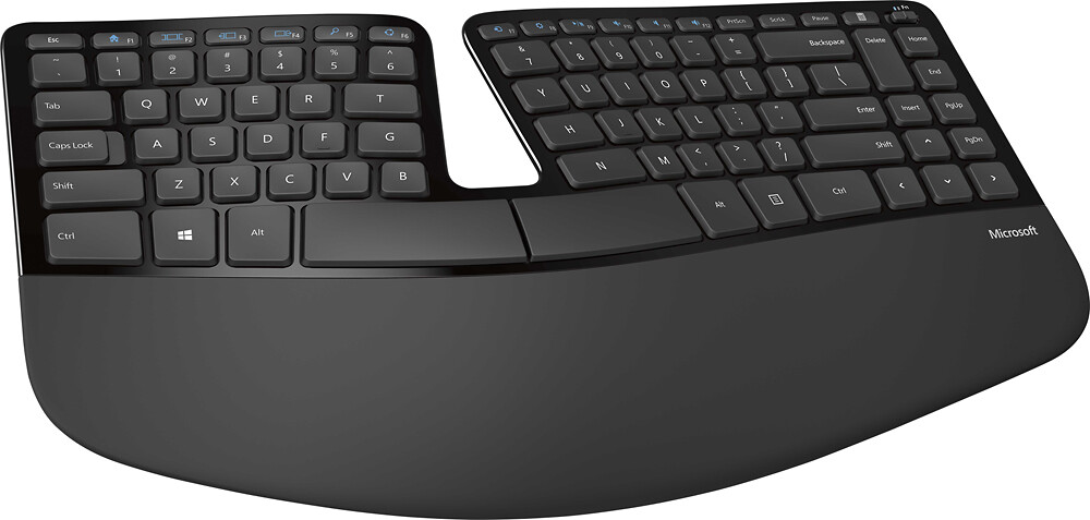 Microsoft Sculpt Ergonomic (5KV-00001) Keyboard - SINGLE REPLACEMENT KEY & HINGE