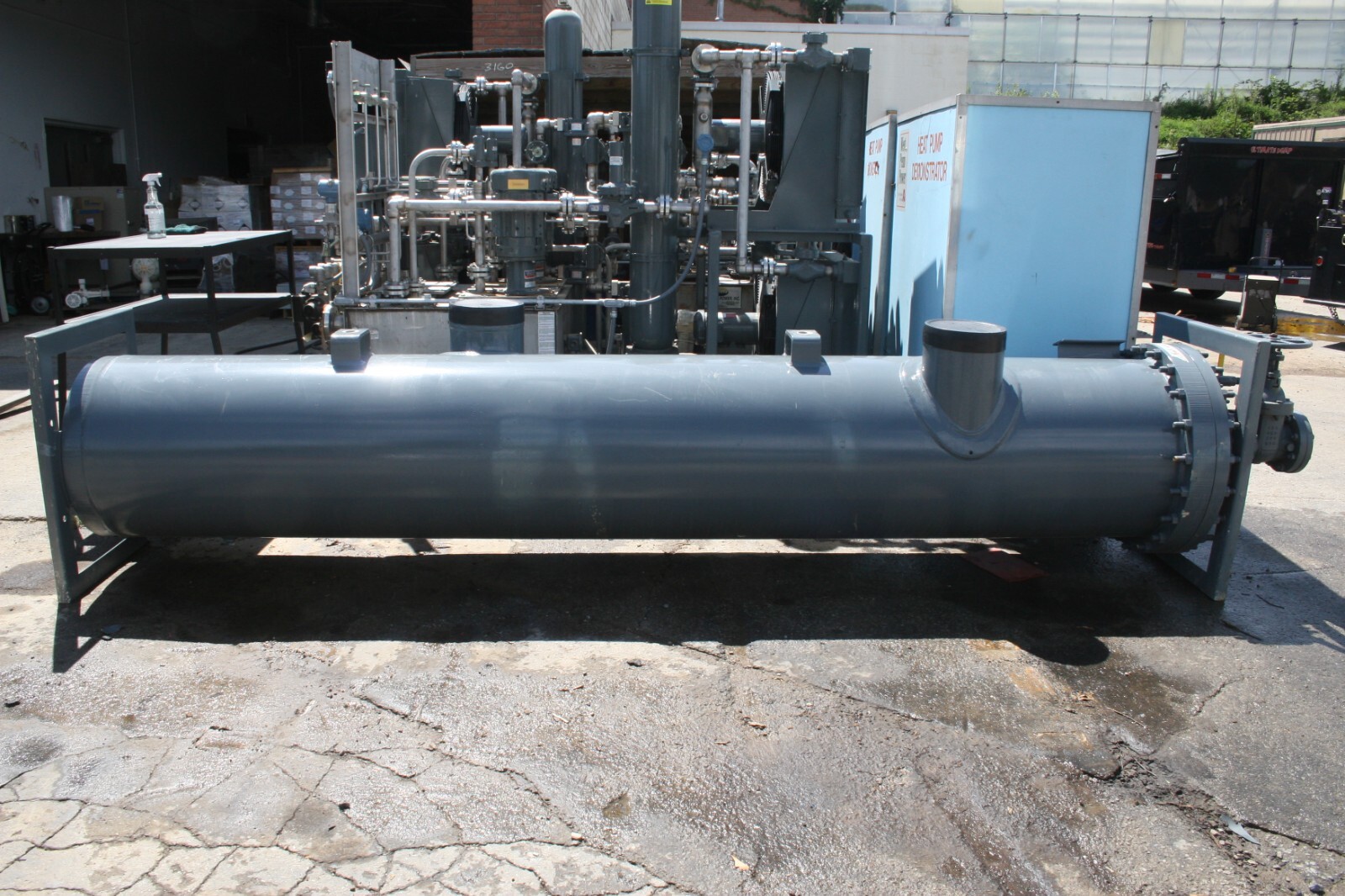 Ascension Industries Shell and Tube Heat Exchanger