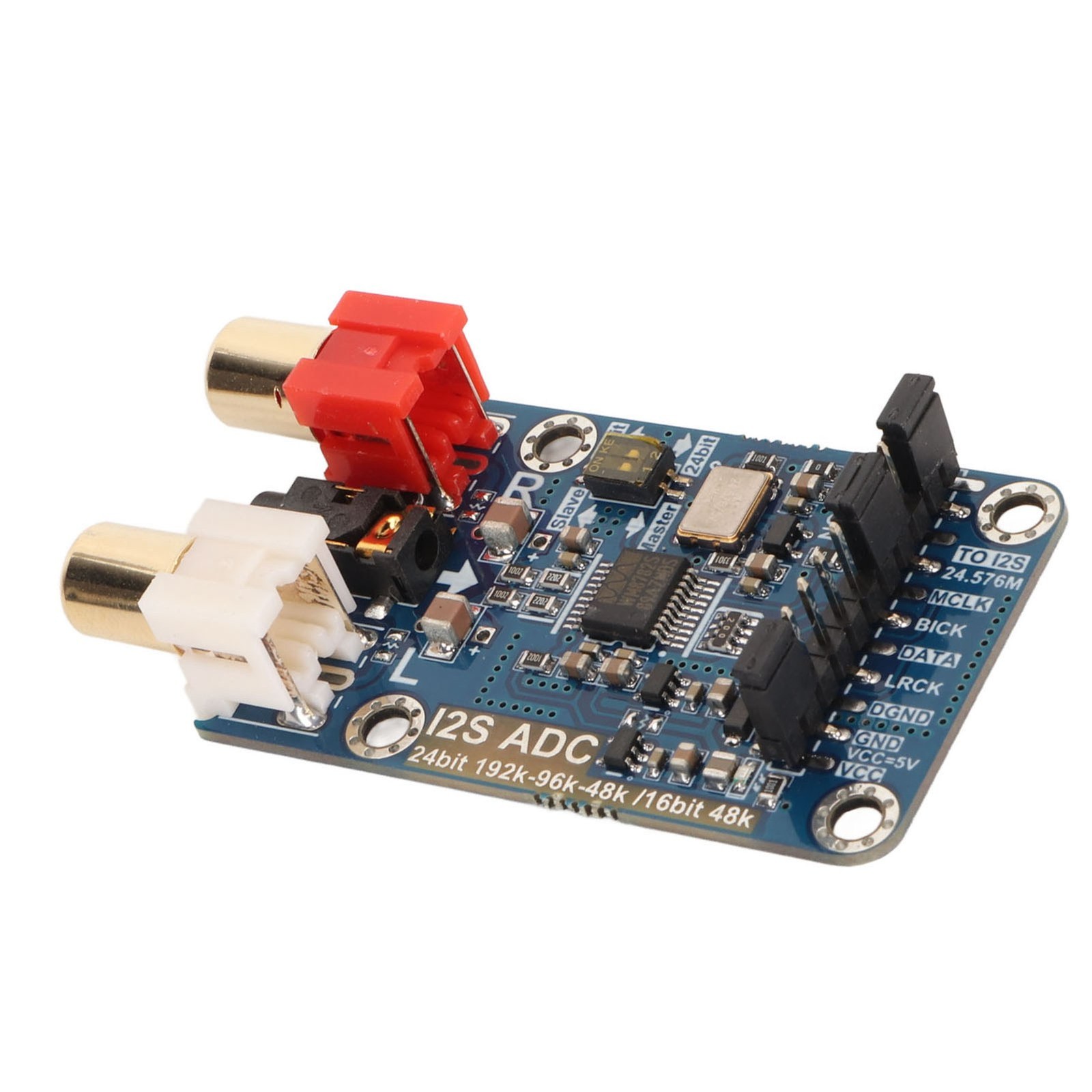 I2S ADC Audio Card Module Lossless Digital Audio For Home Studio