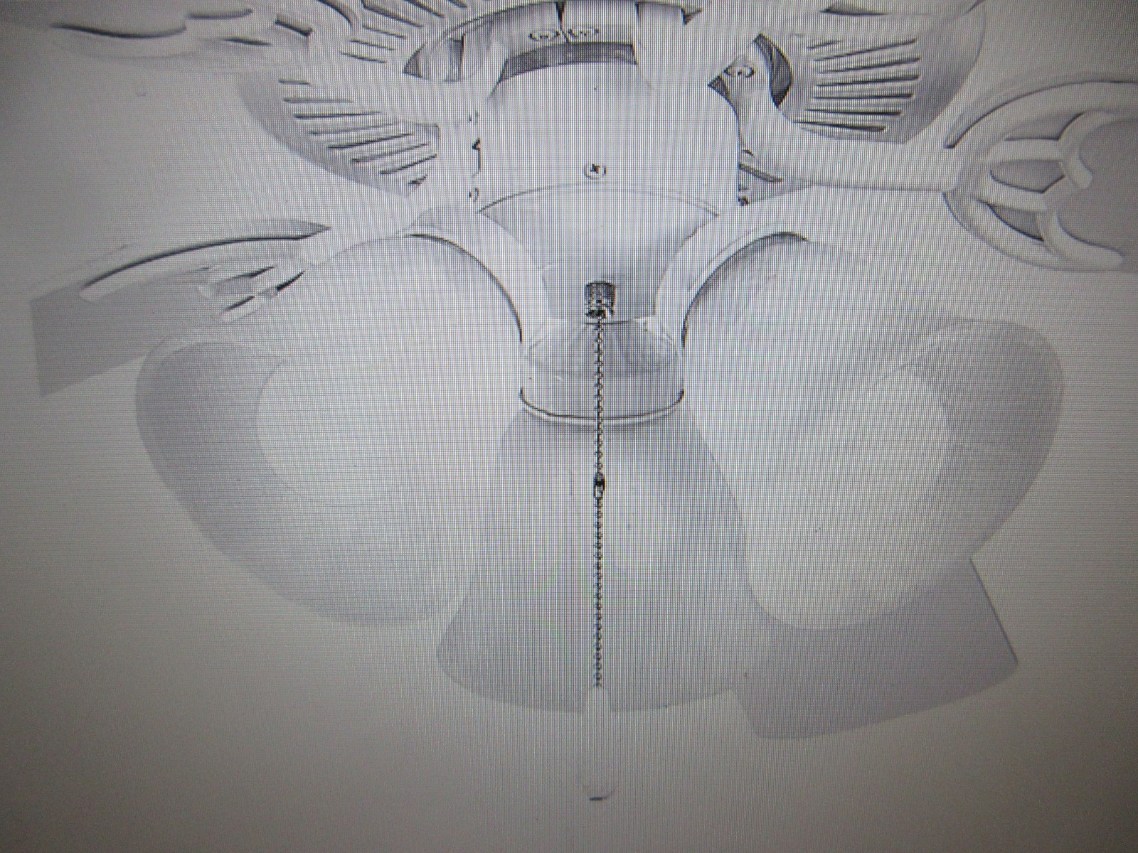 Progress Lighting Fan Light Kit Collection 4-Light White Ceiling Fan Light Kit