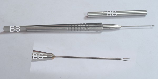 smooth jaws vitreous forceps 23 Gauge Ophthalmic Surgical Instruments