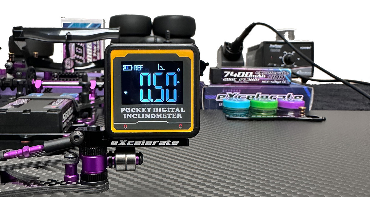 Excelerate RC Prodigy Digital Camber Gauge Set XCE-1102