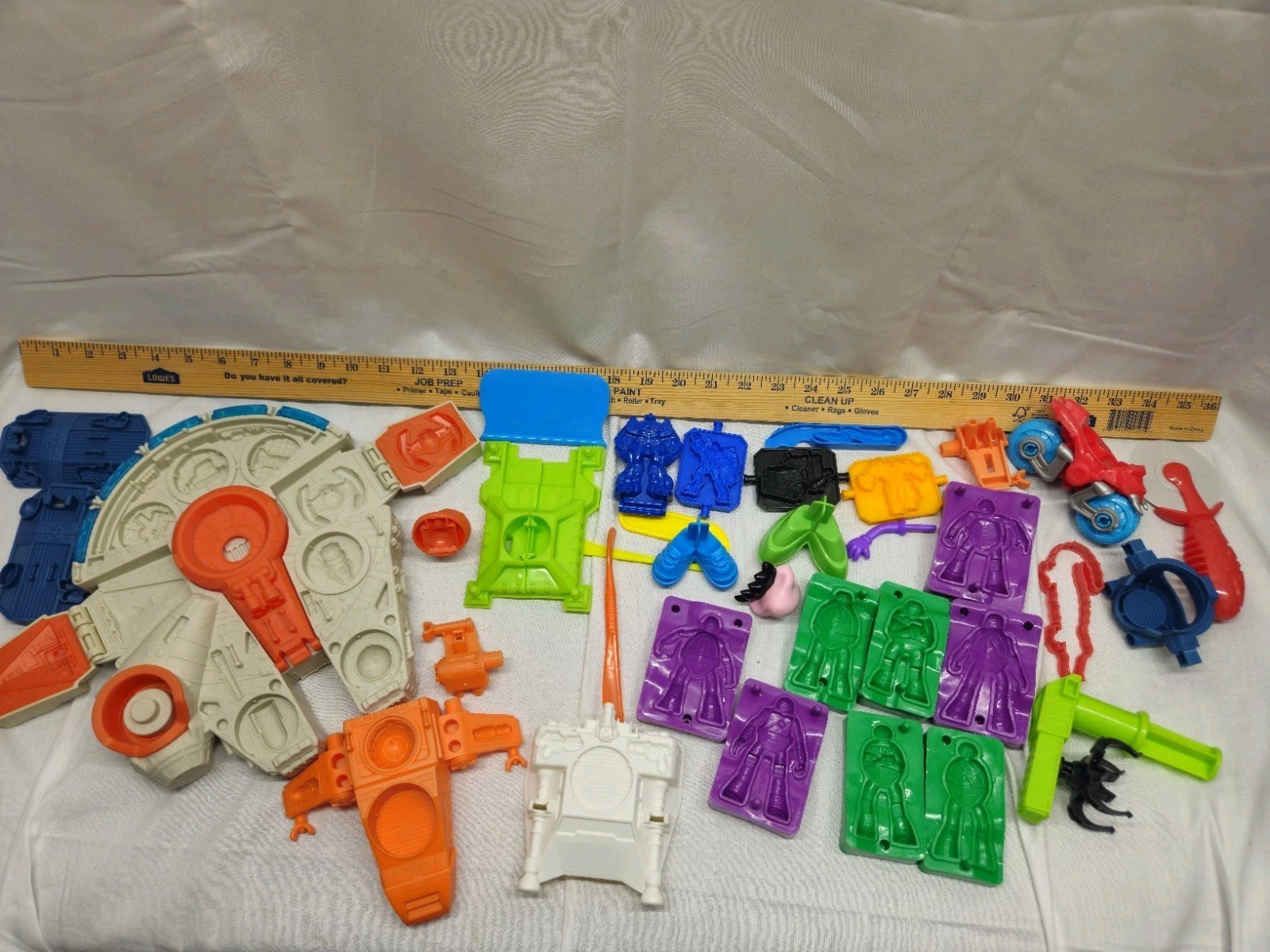 Play Doh lot Set Star Wars Ninja Turtles Transformers Toy Tools Potato Head