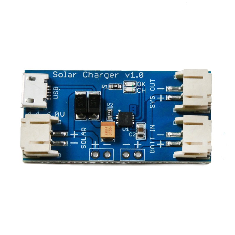 CN3065 Mini Solar Lipo Lithium Battery USB Charger Board Module DC4.4-6V 500mA