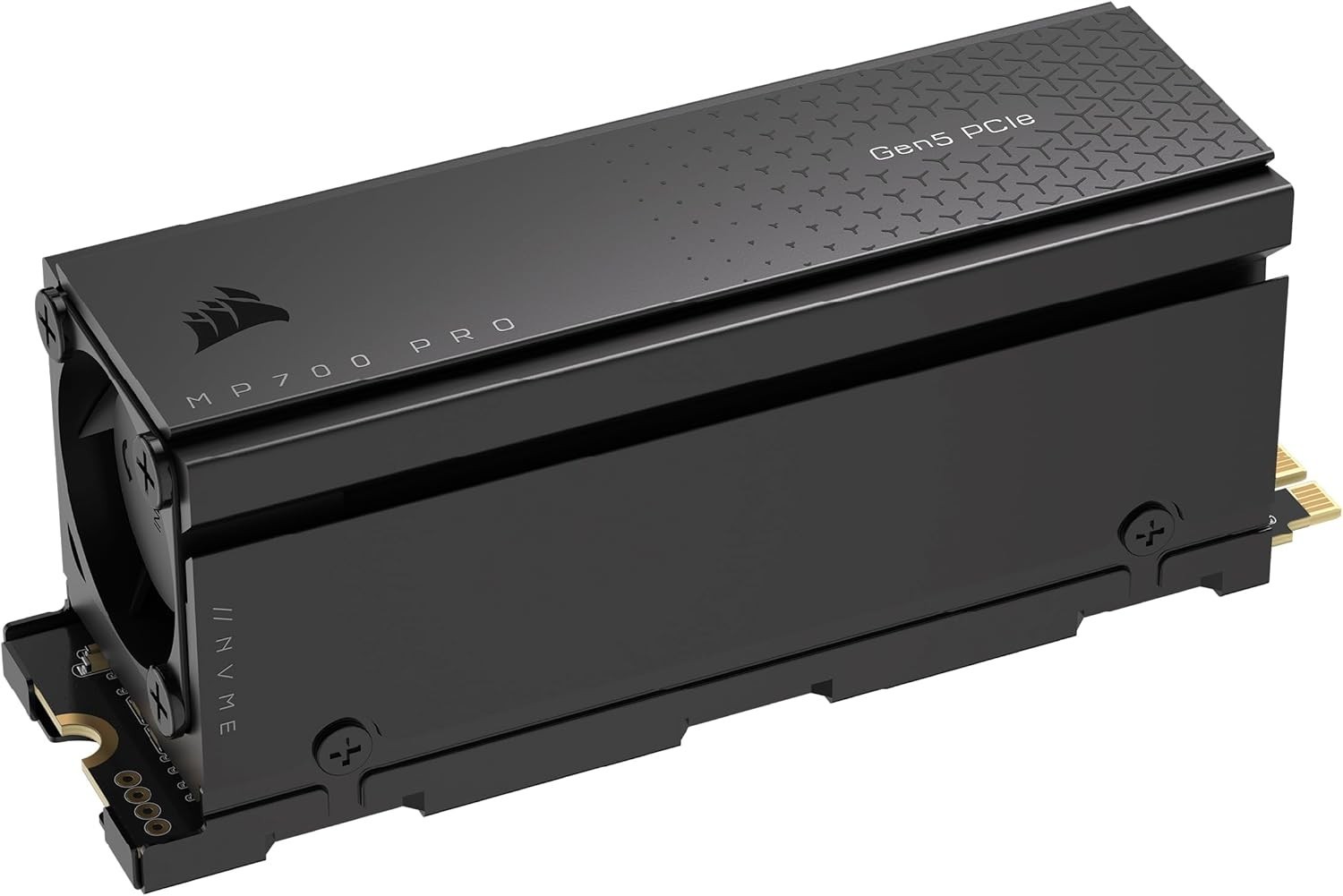 Corsair MP700 PRO 2TB PCIe Gen5 NVMe M.2 SSD w/ Air Cooler CSSD-F2000GBMP700PRO