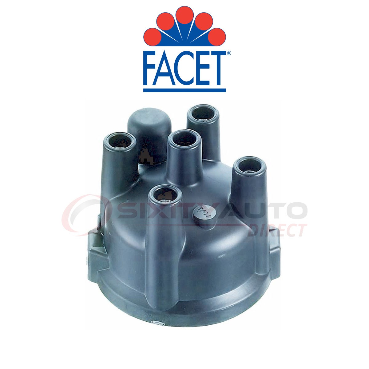Facet Distributor Cap for 1985-1991 Dodge Colt 1.5L 1.6L 1.8L L4 - Ignition sn