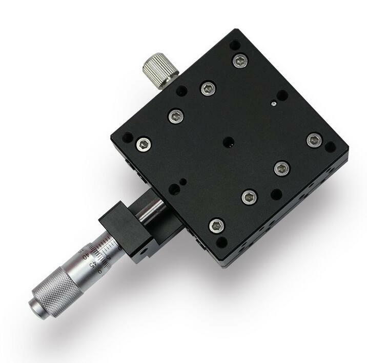X-Axis LX60-C-R-L Trimming Platform manual Linear Stage Slider Bearing 60*60mm