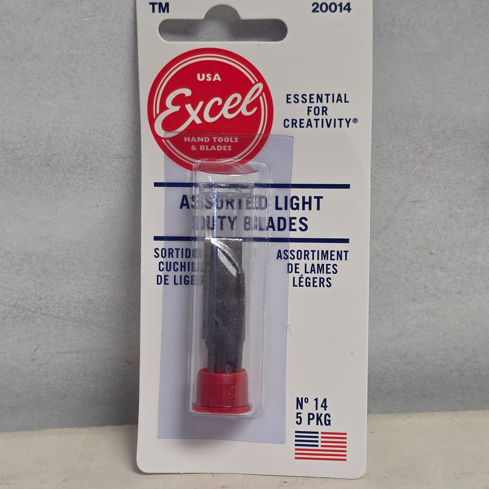 Excel 20014 Assorted Light Duty Replacement Blades K1 K3 K17 K18 K30 K40 Handle