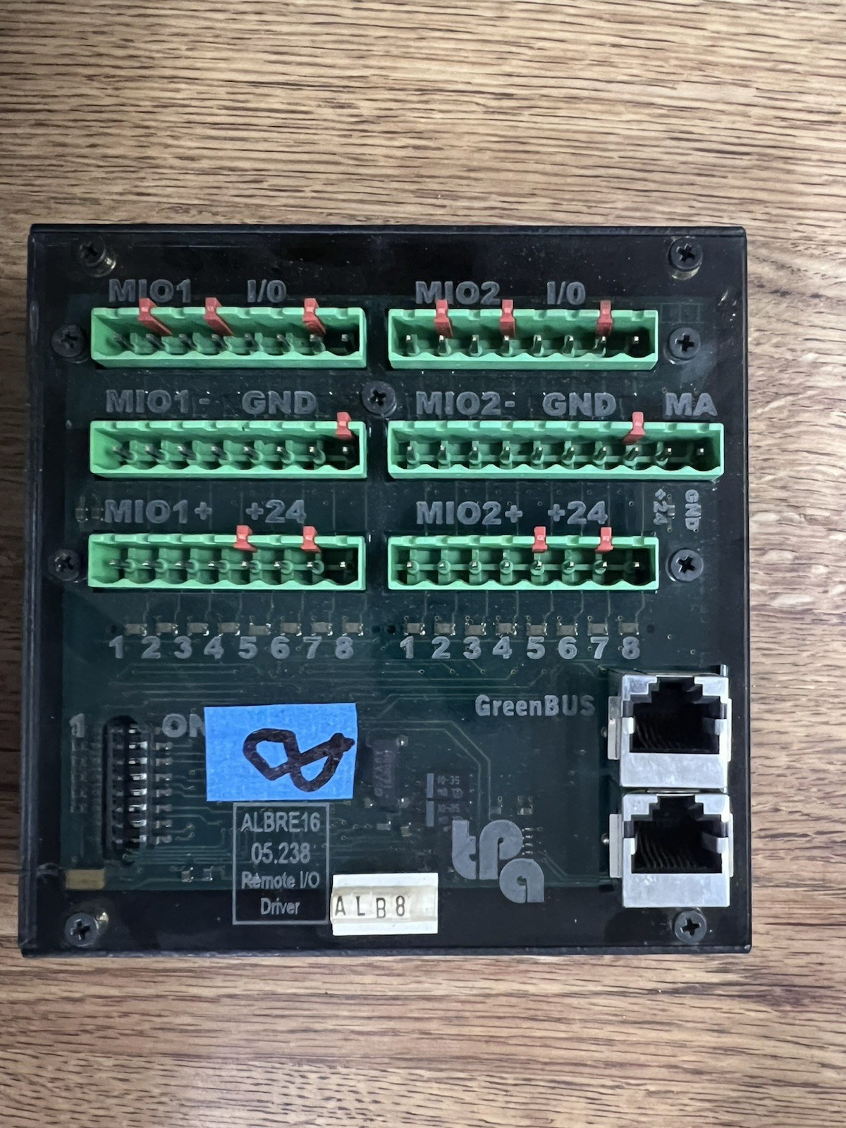 TPA ALBRE16 GreenBus Pilot I/O Module Greenbus 3.0