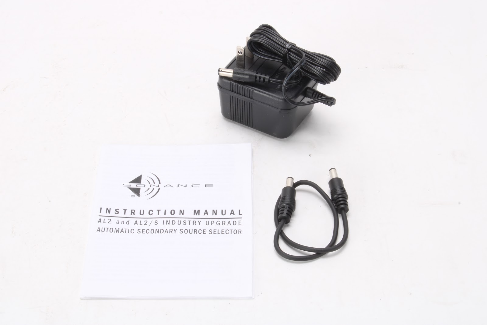Sonance AL2 Automatic Line-Level Selector With Power Supply, Manual, and Box