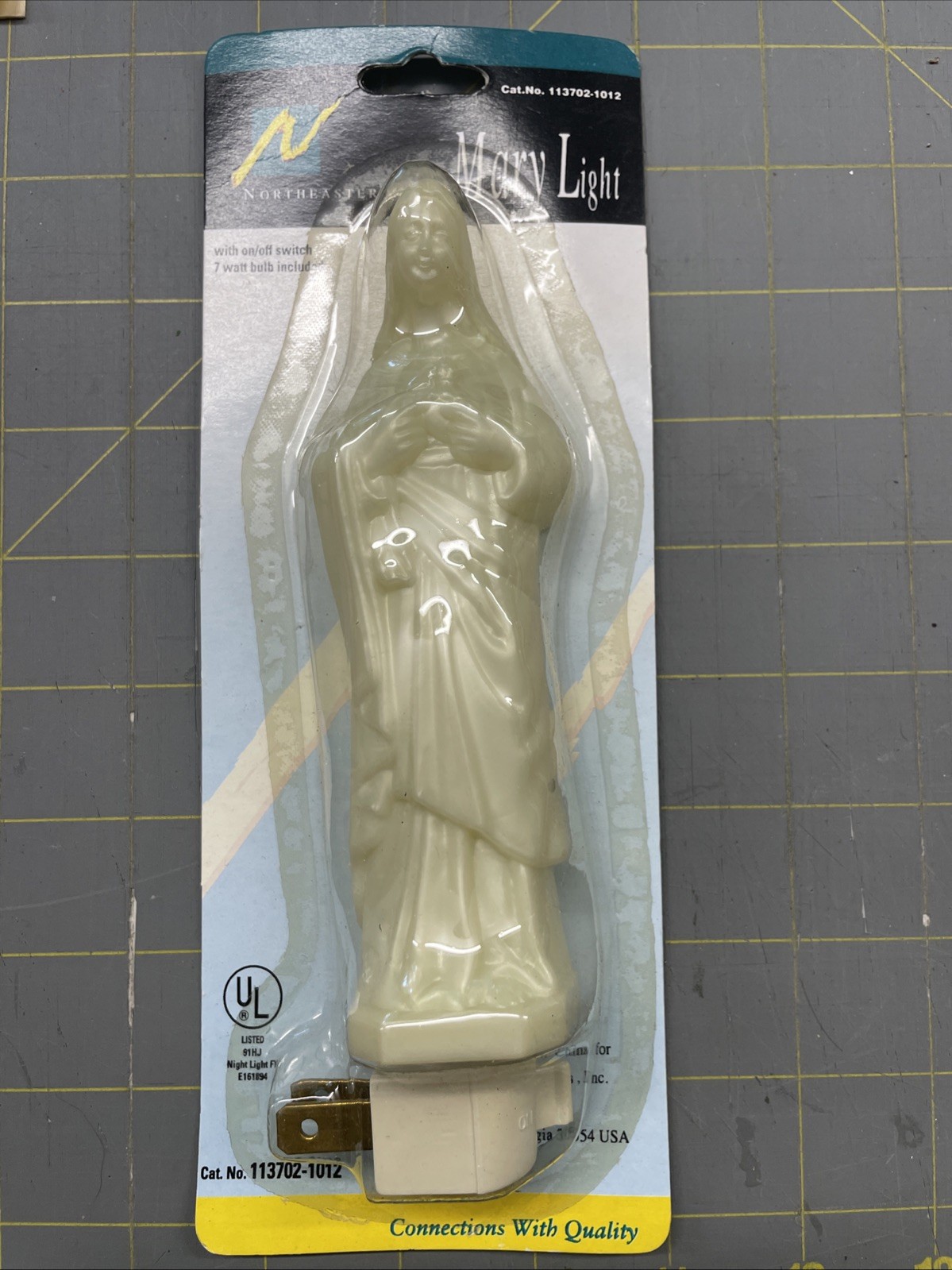 Mary Plug-In Night Light Vintage, Some Package Wear