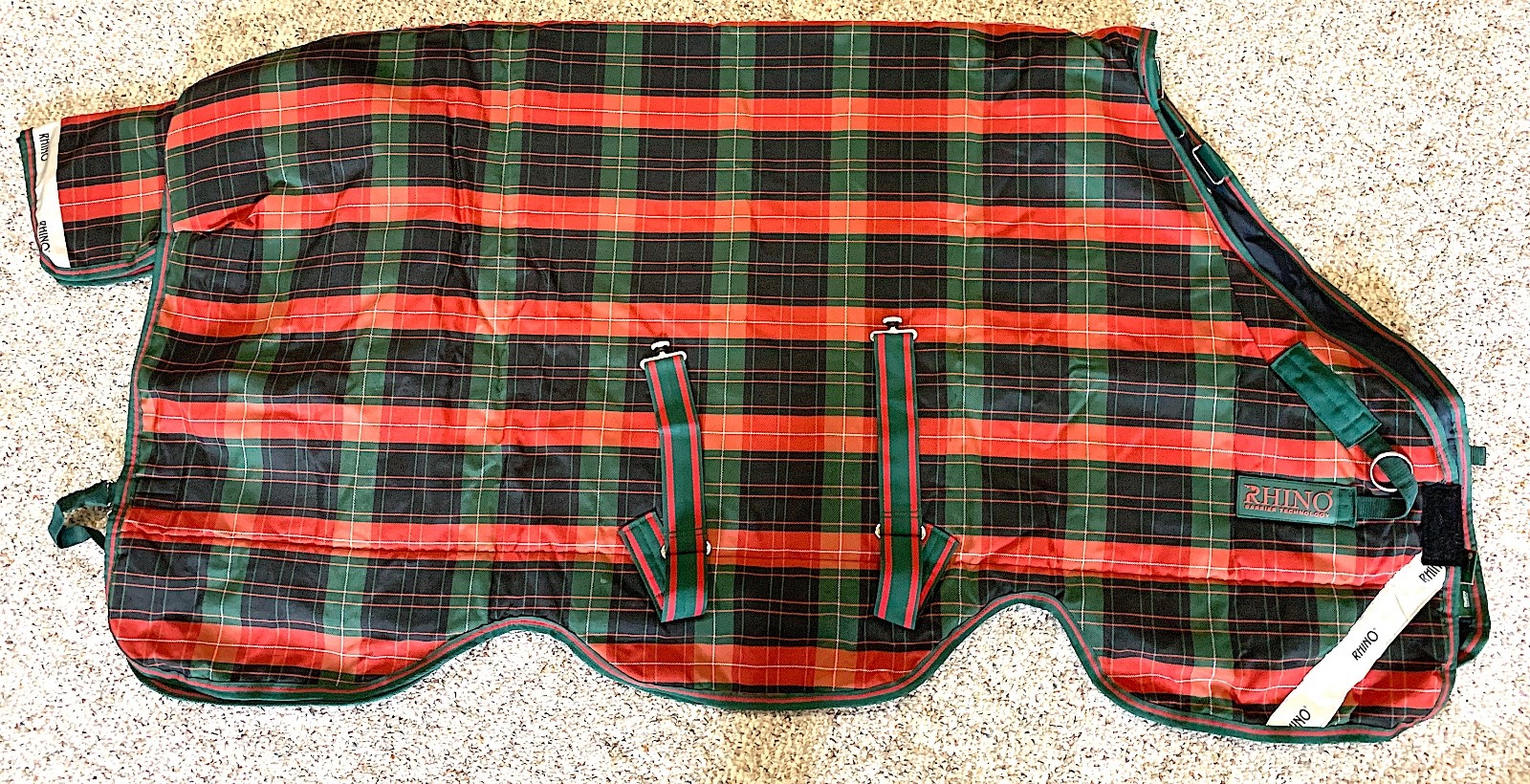 Horseware Rhino Plus Turnout Medium 250g w/150g detachable hood Pony 66"