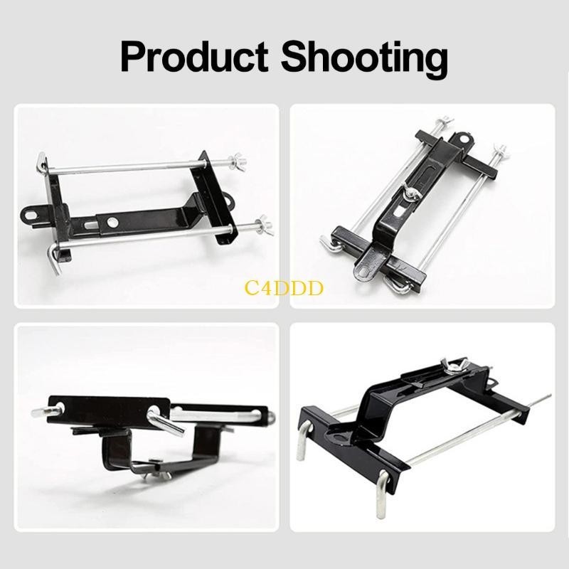 C4DD Car Battery Hold Down Bracket Universal Auto Battery Mount.