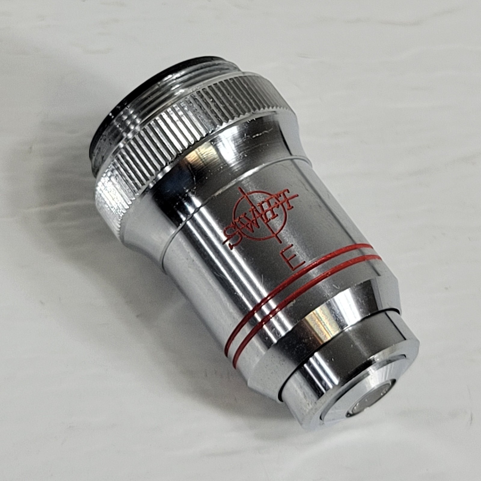 Swift E 40X Mag Microscope Objective 20mm Thread Mount 0.65 Ocular Optical Lens
