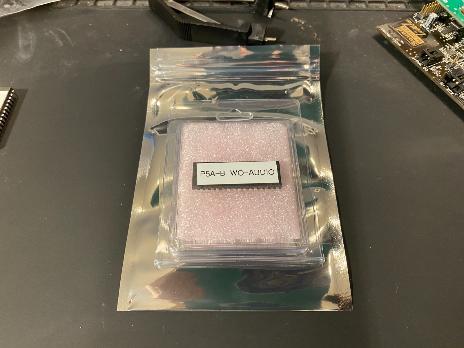 P5A-B CMOS CHIP flashed with the latest BIOS revision including the Boot Block