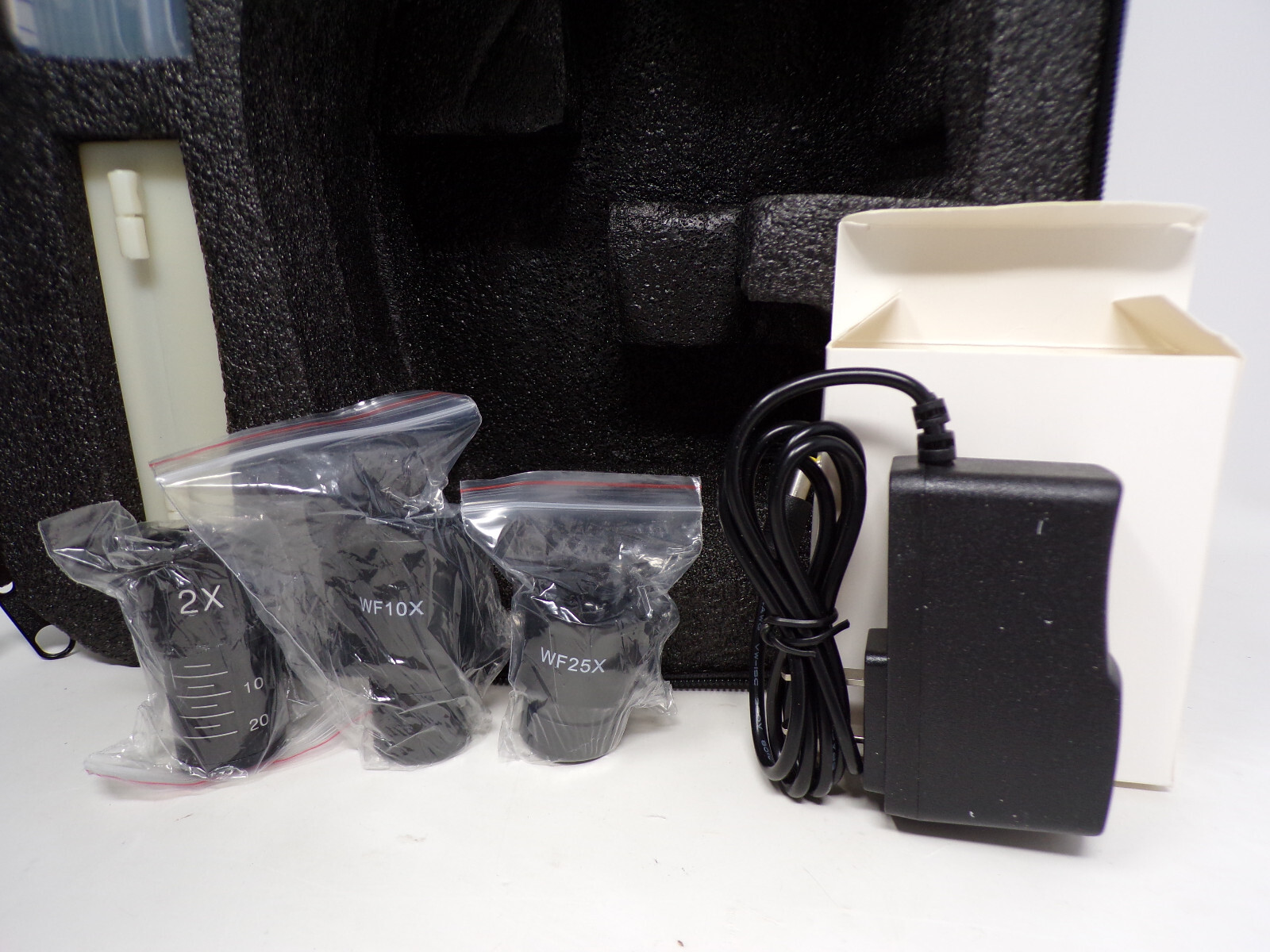 40X-2000X Biological LED Microscope Monocular Homeschool Student Kit